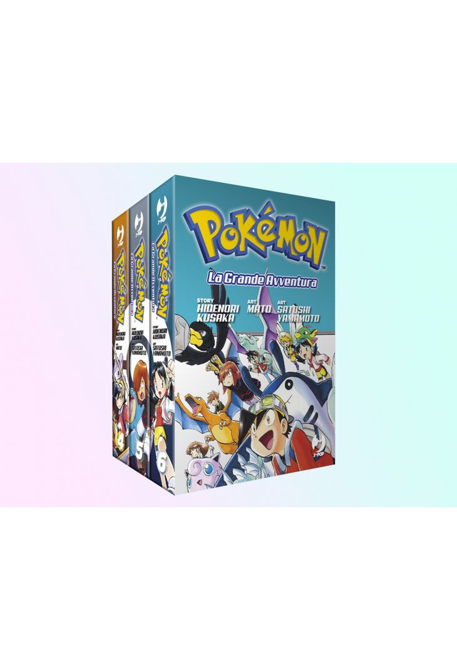 Pokémon La Grande Avventura - Box Volumi 4-6
