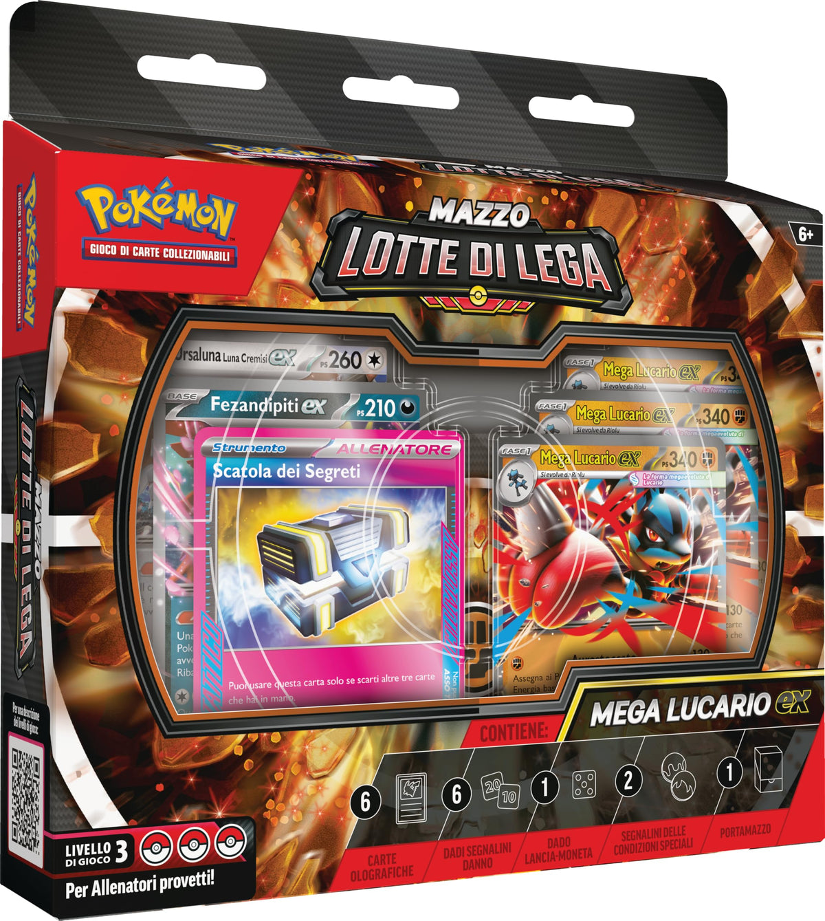 Pokémon - Mazzo Lotte di Lega Mega Lucario EX