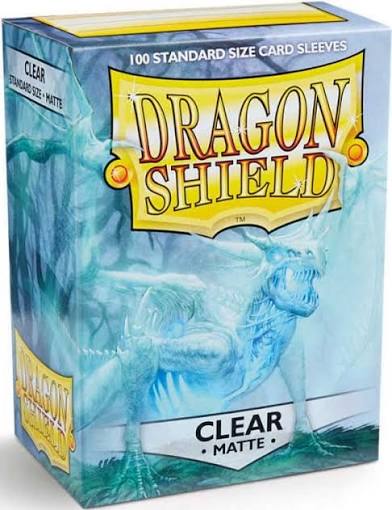 DRAGON SHIELD Bustine Standard Matte Clear 100pz
