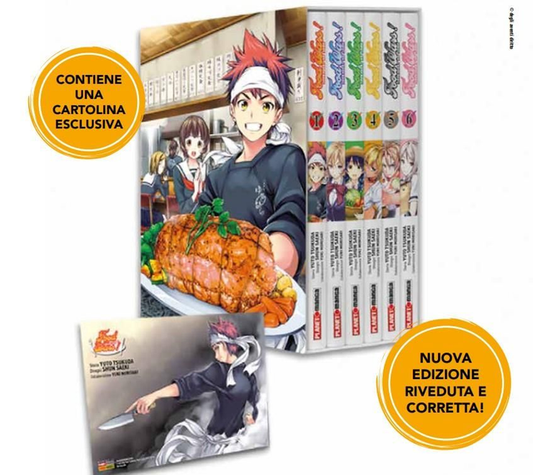 Food Wars - Box Volumi 1-6