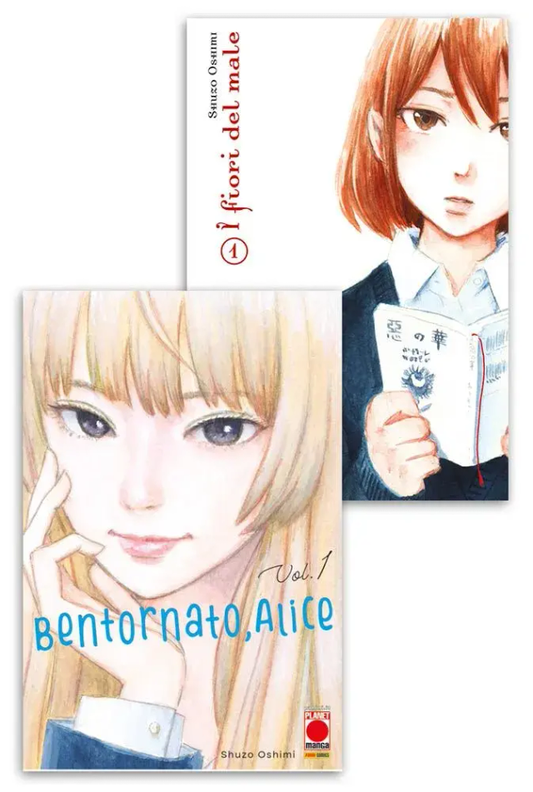 Bentornato Alice Volume 1 + I Fiori Del Male Volume 1 Variant